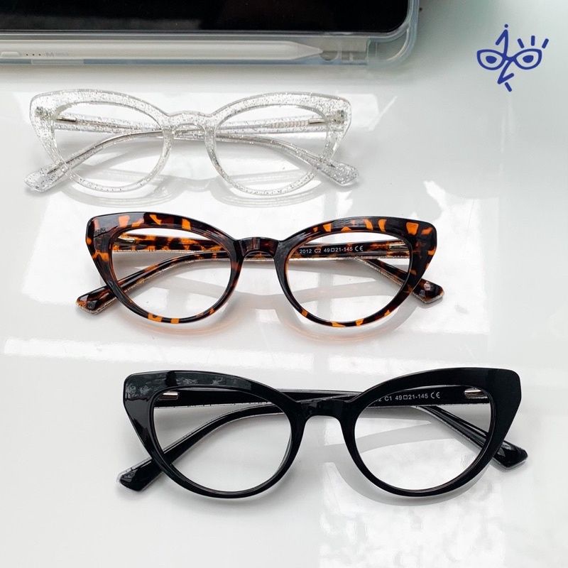 (NEW BISA COD) Frame kacamata fashion | kacamata minus photocromic | kacamata antiradiasi | kacamata wanita | lensa minus | lensa photocromic | kacamata cat eye wanita hitam | kacamata hitam| kacamata hitam wanita | cat eye | kacamata leopard