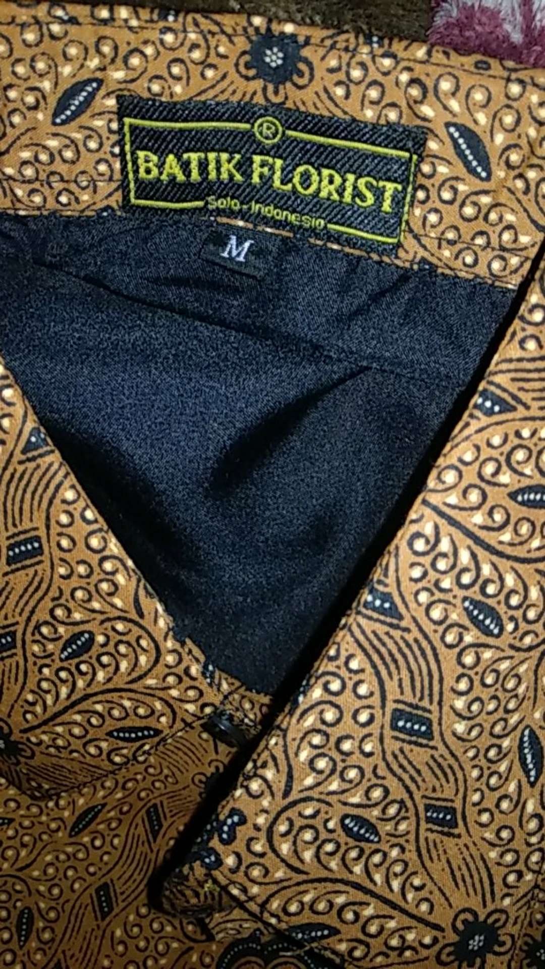 Sidomukti Sogan Kemeja Batik Pria Full Furing Katun Primisima