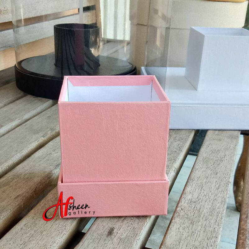 ROUND BOX FLOWER BUKET BUNGA