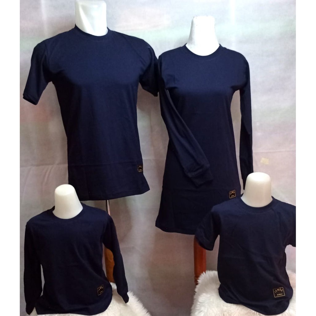 TERLARIS KAOS COUPLE KELUARGA KAOS POLOS COUPLE KELUARGA POLO COUPLE AYAH ANAK KAOS TUNIK MUSLIMAH K