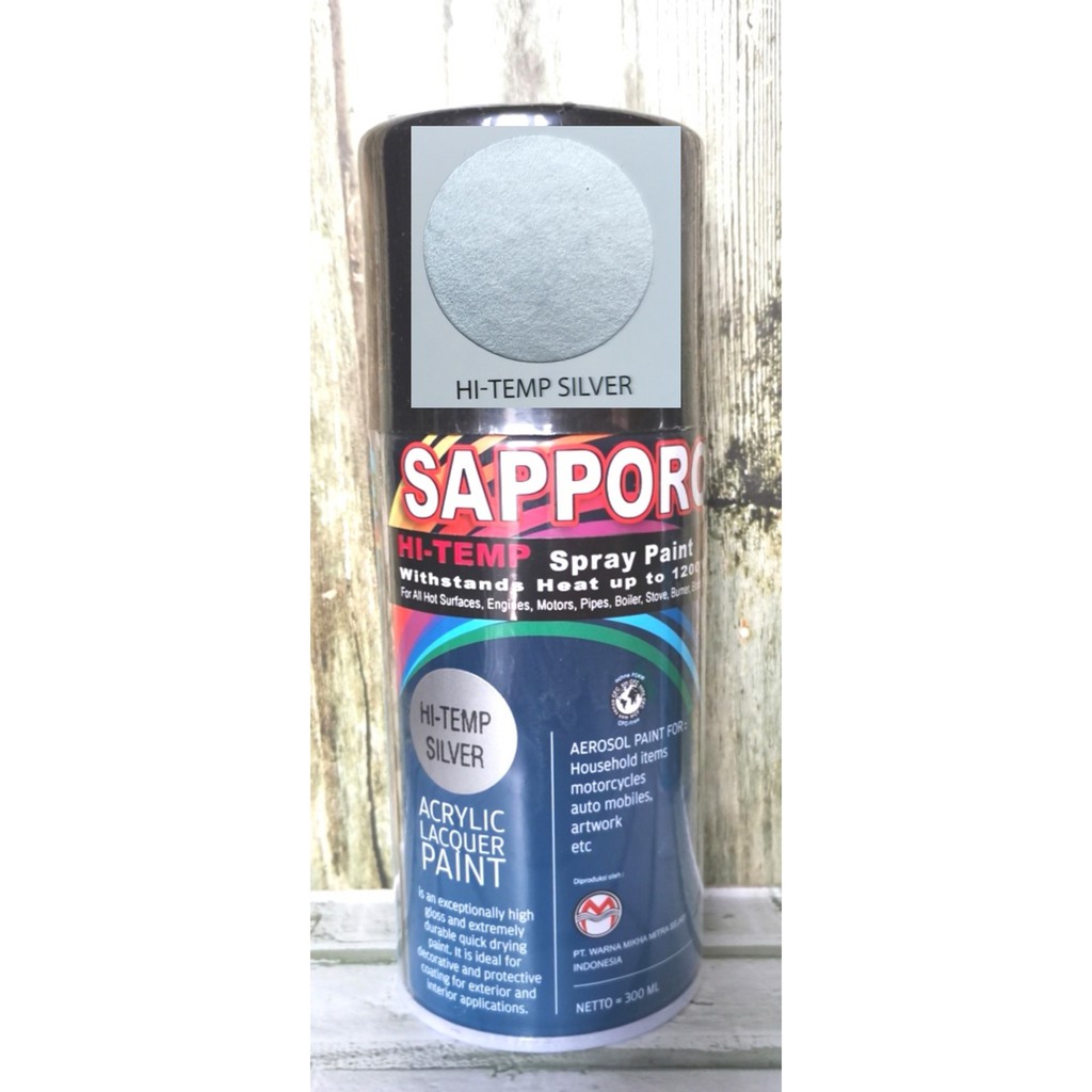 Pilok Sapporo Anti Panas SILVER 300ml