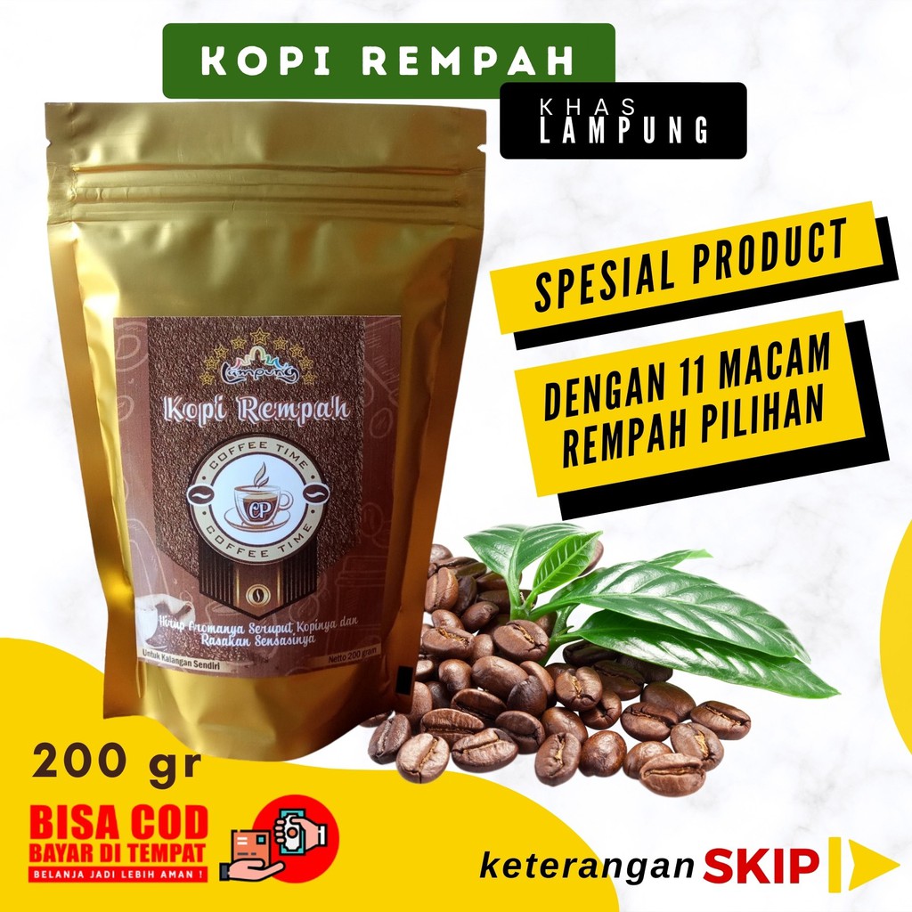 

Kopi hitam lampung kopi robusta kopi rempah alami