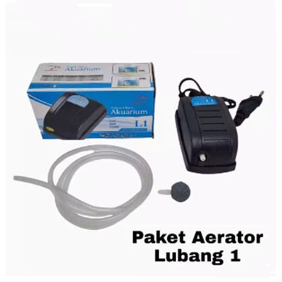 PROMO PAKET AERATOR AQUARIUM SIAP PAKAI DENGAN SELANG DAN BATU AERATOR AIRATOR AQUARIUM