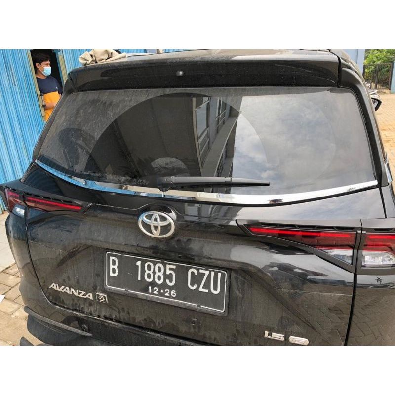 list kaca belakang chrome Avanza/xenia 2022