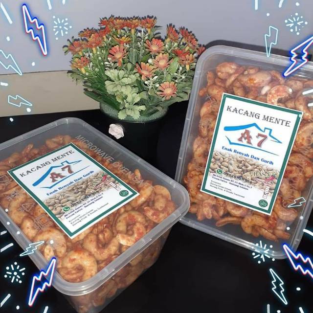 

Kacang mente pedas manis