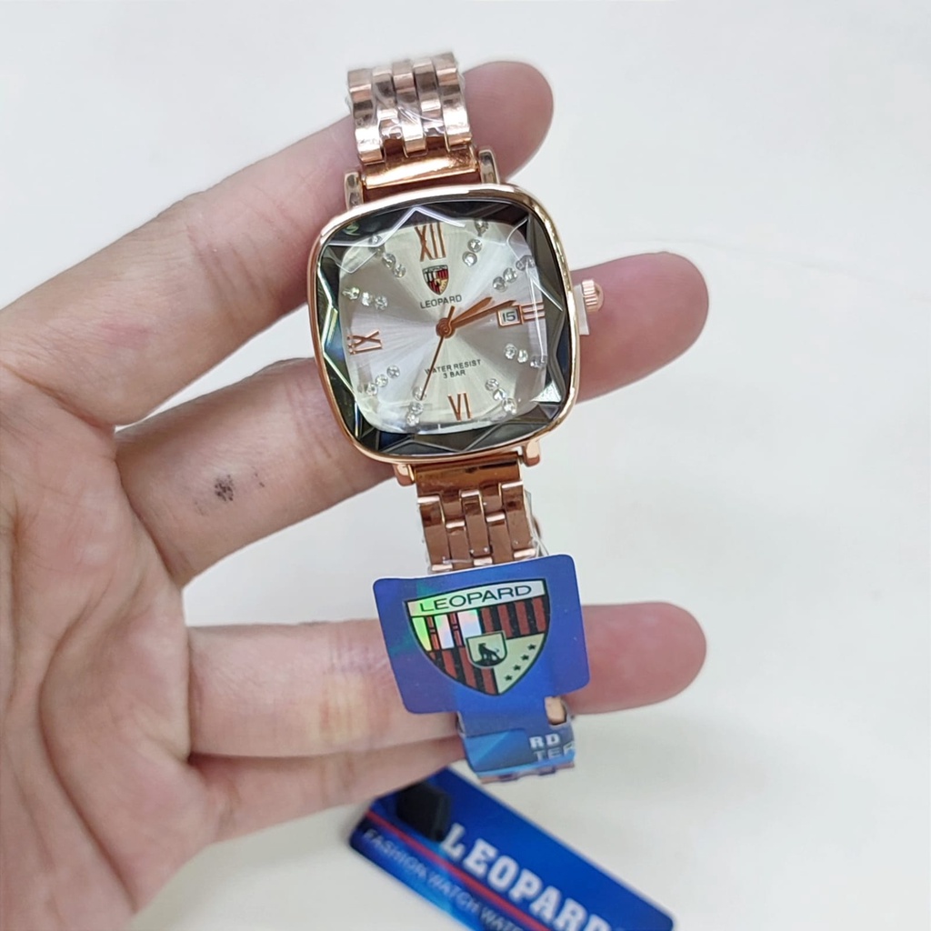 BEST SELLER JAM TANGAN WANITA X53 TALI RANTAI DM 2.8CM FREE BOX &amp; BATERAI || JAM TANGAN FASHION WANITA JAM TANGAN CEWEK MURAH