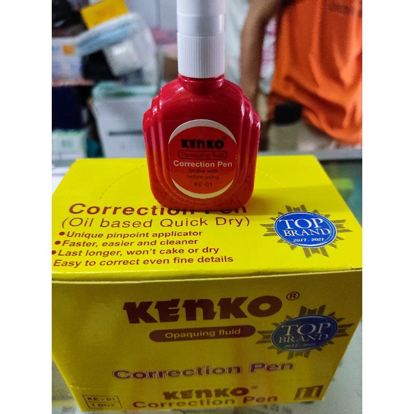 

Tip ex cair /Correction Pen kenko KE 01/KE-823(12 pcs)