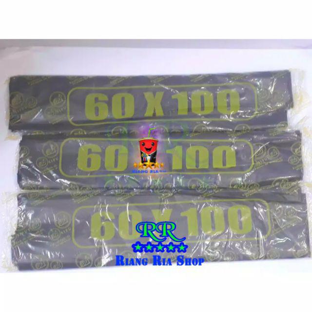 Kantong Sampah Plastik Hitam Ukuran 60 X 100 Cm - Trash Bag