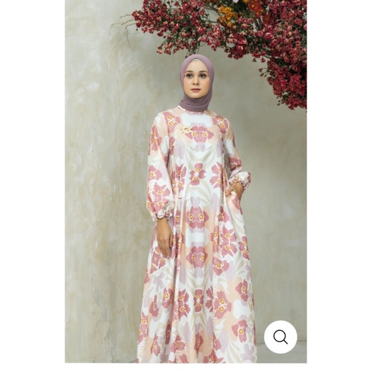 WEARING KLAMBY BY SHEILA DRESS VANILLA SIZE XL