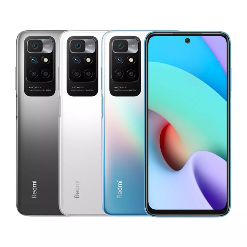 Xiaomi Mi Redmi 10 2022 new 6+128GB/4+64GB Layar 6.5&quot; Smartphone Android HP Helio G88 Baterai besar 5000mAh