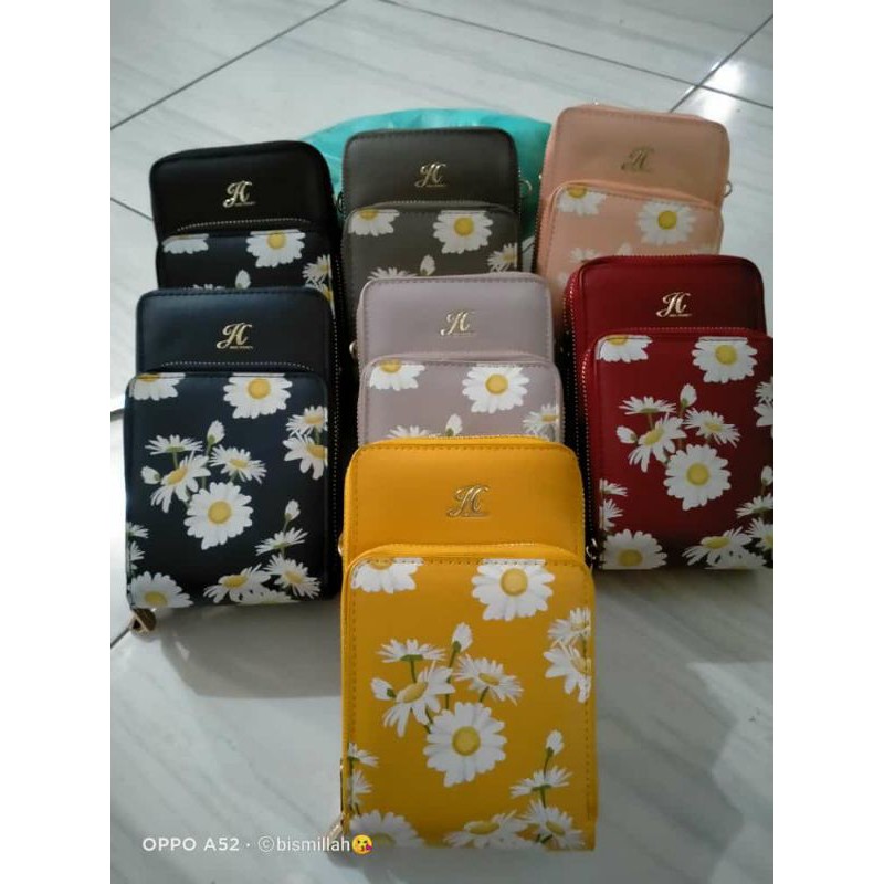 Flora mini bag Jimshoney 100% original tas selempang wanita flora minibag tas hp realpic cod