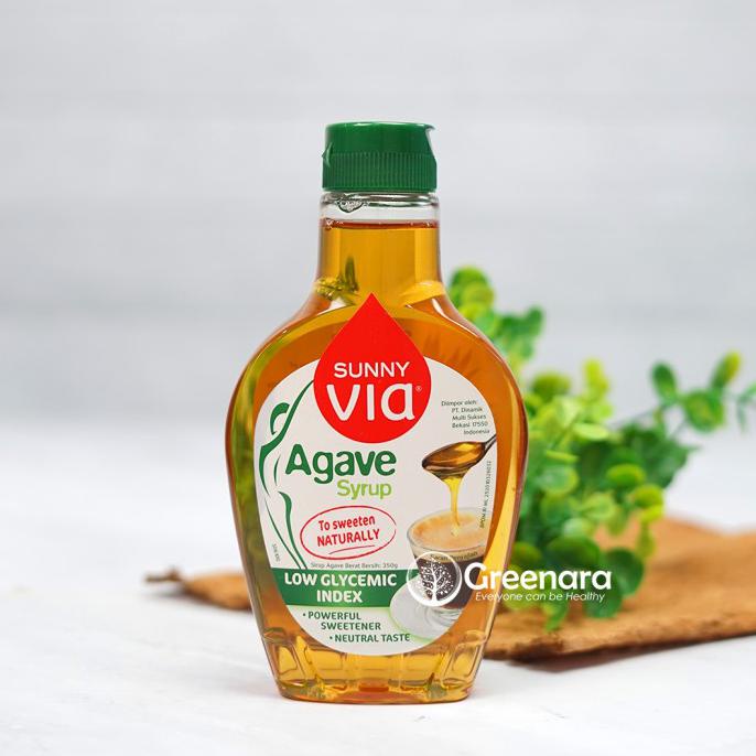 

SIRUP AGAVE 350GR - PENGGANTI GULA LOW GI / SUNNY VIA AGAVE SYRUP