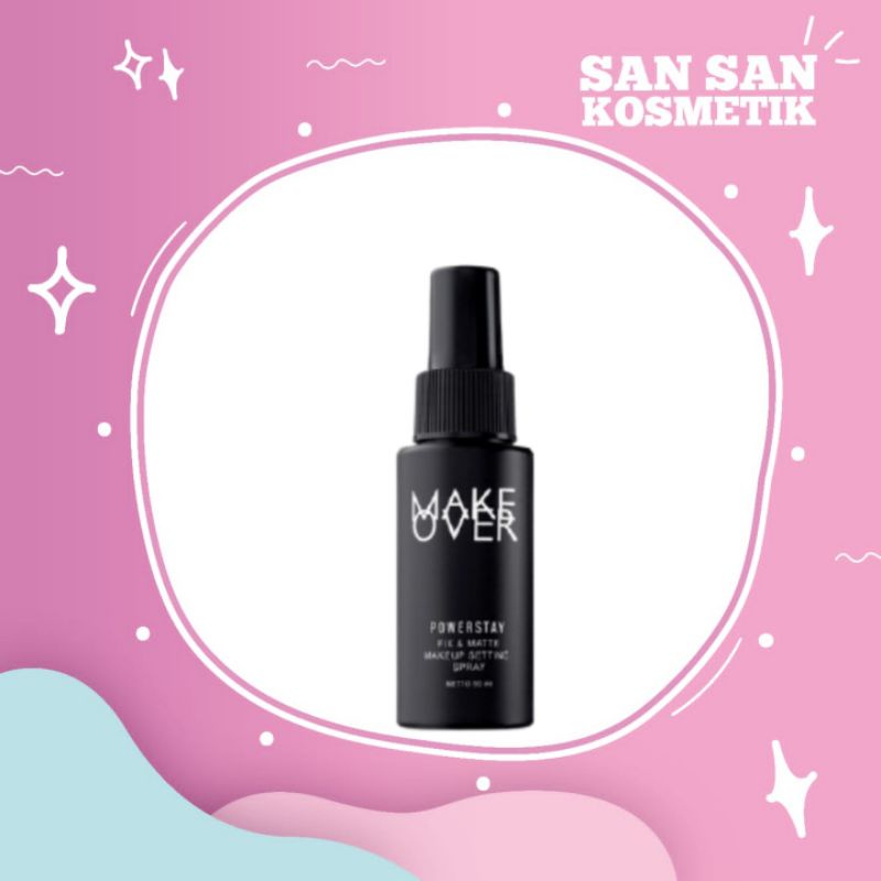 0Make Over Powerstay Fix &amp; Matte Makeup Setting Spray - 50ml