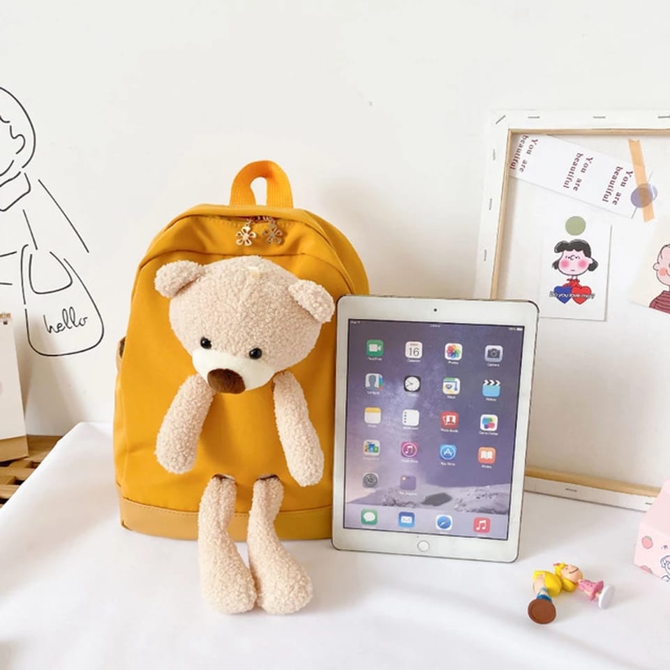 BAYAR DI TEMPAT TAS SEKOLAH ANAK BONEKA MINI KARAKTER / Perempuan / Ransel Backpack Tas Ransel Anak