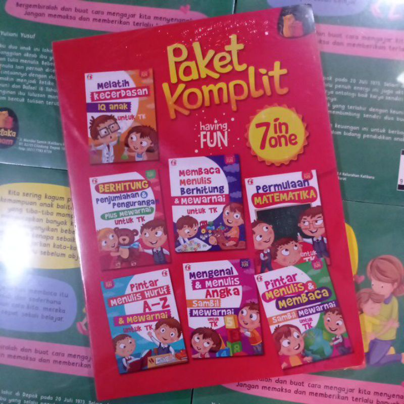 

buku Paket komplit having fun 7 in one