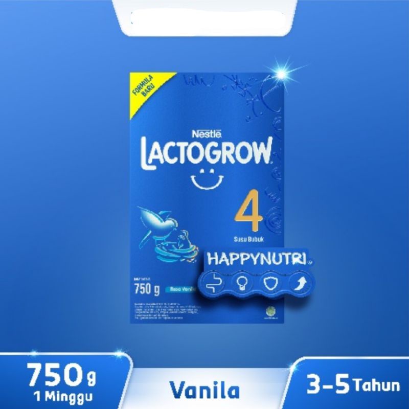 

Lactogrow 4 Madu, Vanilla 735gr