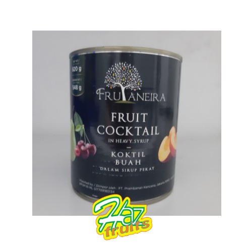

FRUIT COCKTAIL KALENG/KOKTAIL BUAH FRUTANEIRA 820 Gram