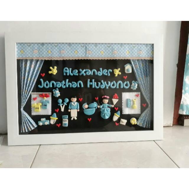BIG SIZE 60X40 CLAY IN FRAME 