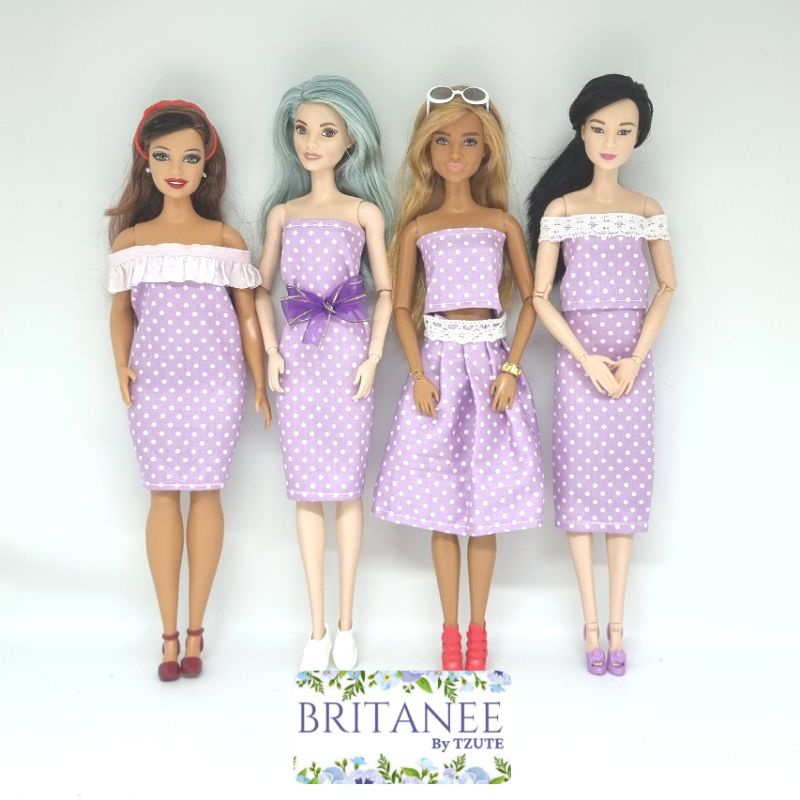 BAJU BARBIE BAJU BONEKA BARBIE BAJU LICCA BAJU BLYTHE HANDMADE
