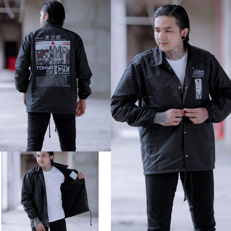 Original Jaket Coach Erigo // Jaket Pria Coach // Sweater jacket bandung // Jaket Erigo Apparell CJ 