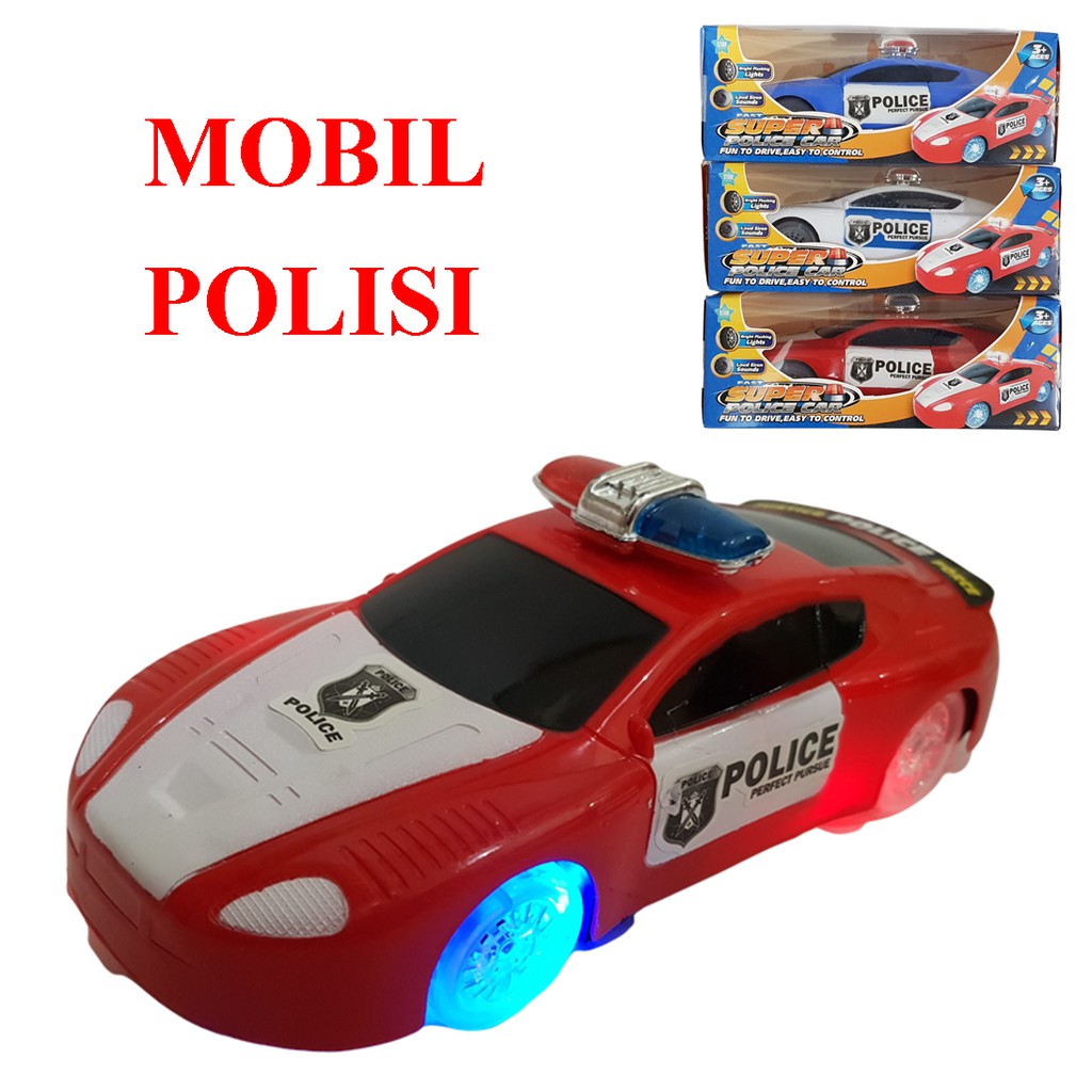 MAINANKEI  MAINAN ANAK POLISI BO WJS MOBIL POLISI WJS ST22