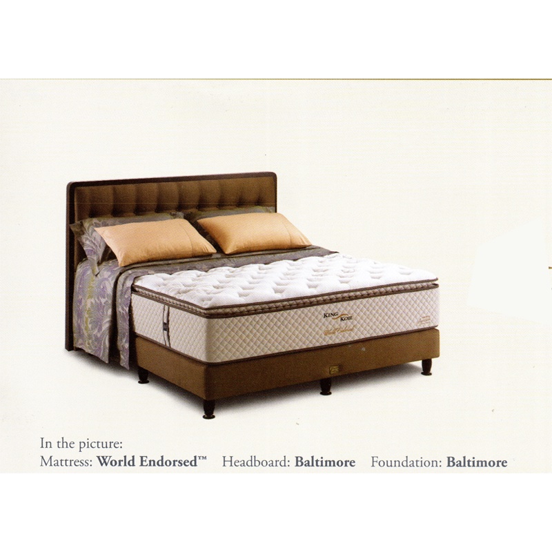 Divan KING KOIL Baltimore 180 x 200 King Size