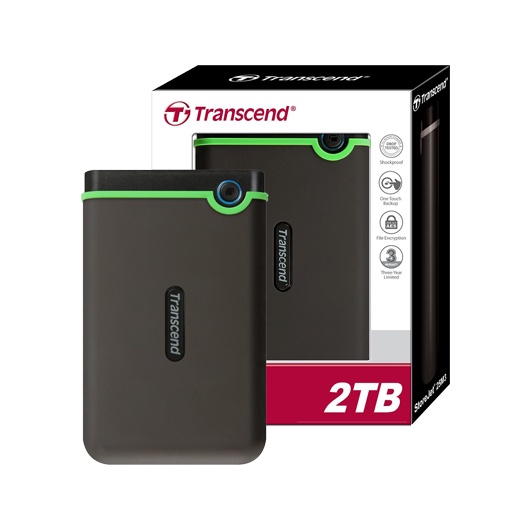 EXT HARDDISK TRANSCEND STOREJET 25M3 2TB