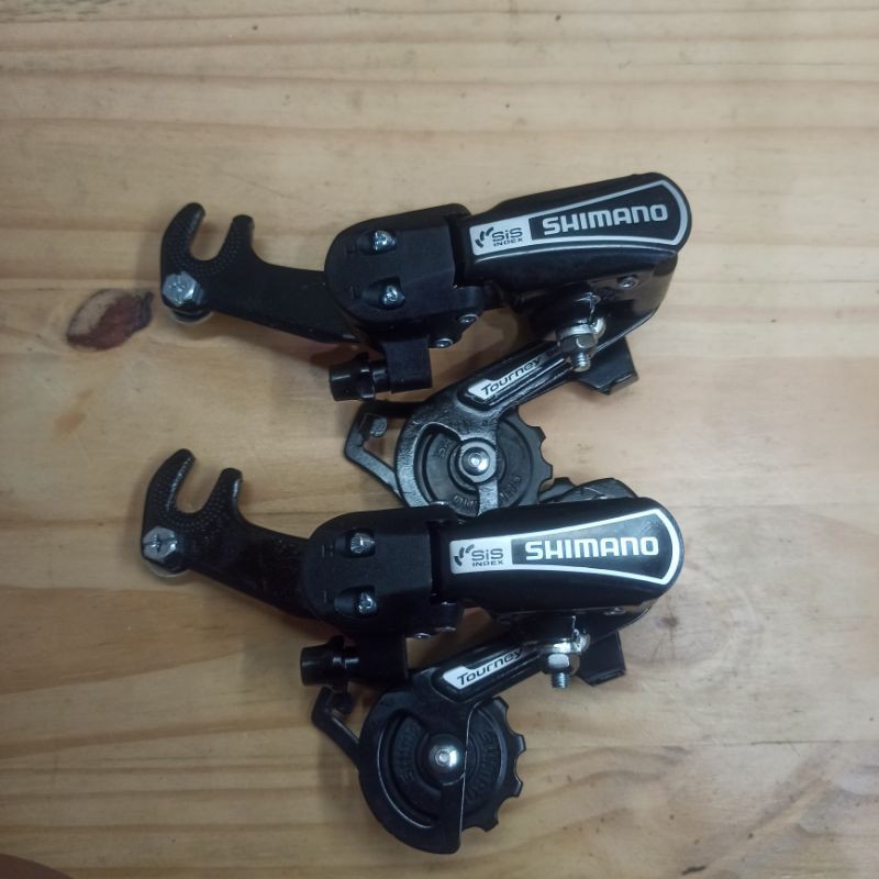 RD rear derailleur shimano Tourney sis index 6 7 speed model jepit short cage TY21B