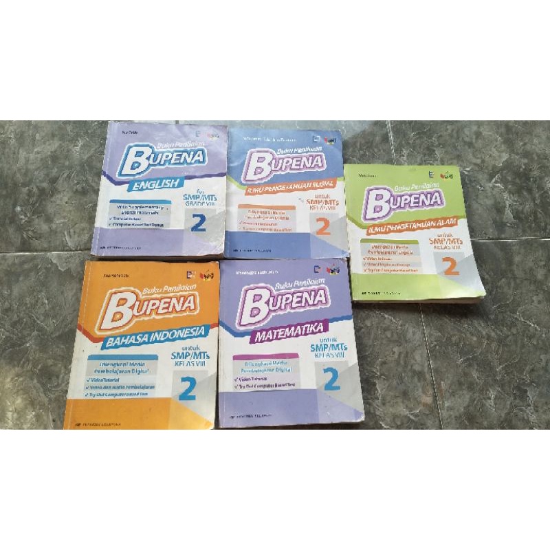 BUKU BUPENA KELAS 8 SMP BEKAS