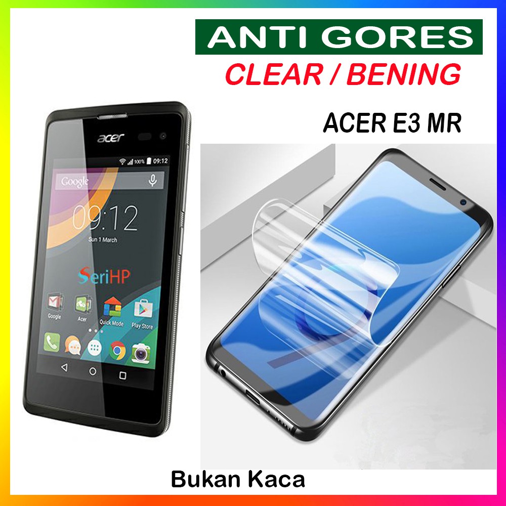 Anti Gores Oppo R3007/Miror 3 R5 Acer E3 MR Z4 MR Lenovo A5000 S90 Screenguard Antigores HP Handphone Pelindung Layar Gadget