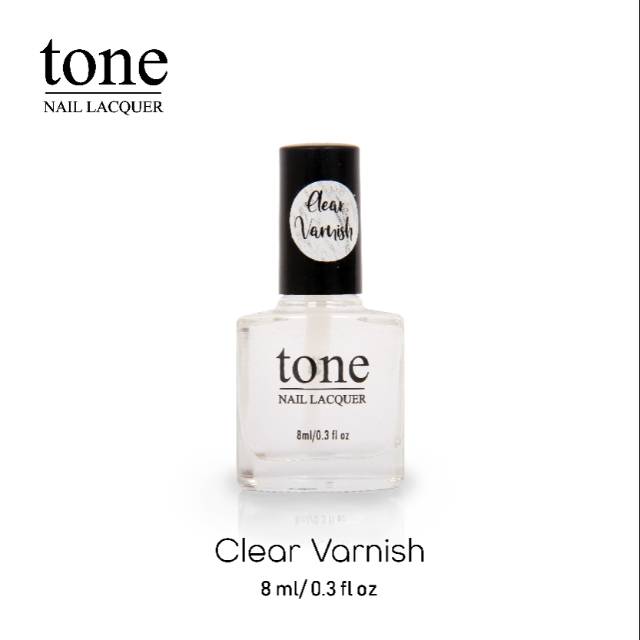 

Tone Nail Lacquer Clear Varnish/ Bening 8 ml
