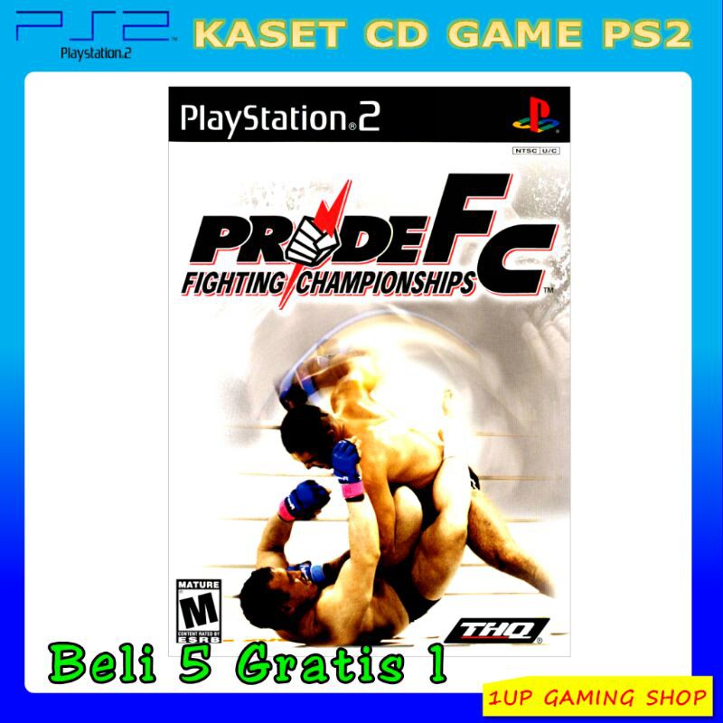 Kaset Ps2 Pride Fc Fighting Championships Shopee Indonesia