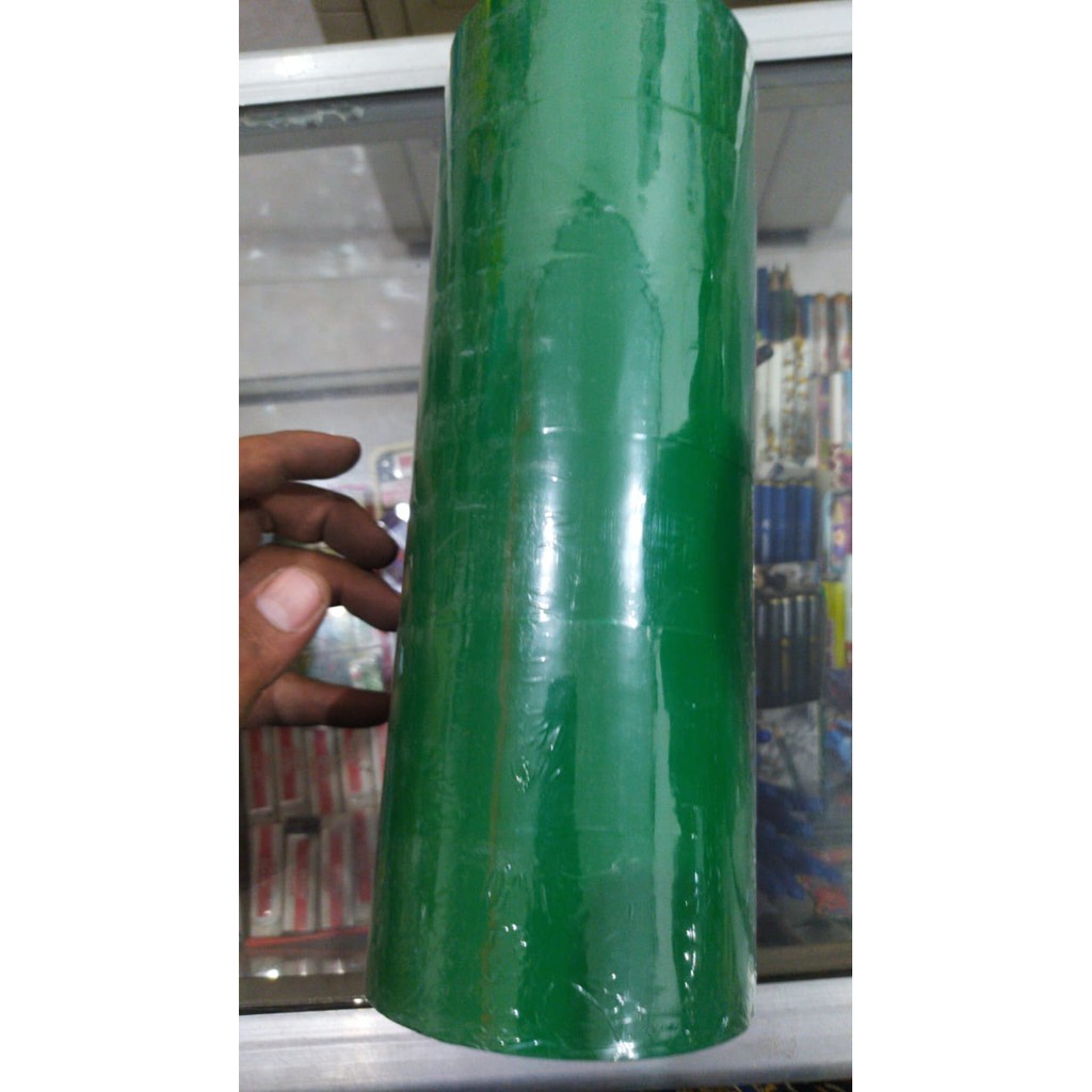 

LAKBAN 2 INCHI WARNA HIJAU (HARGA 1 ROLL)