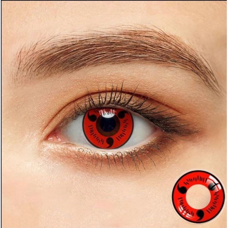 SALE SOFTLENS NARUTO KAKASHI NO BOX EXP 2026 COSPLAY HALLOWEEN ANIME