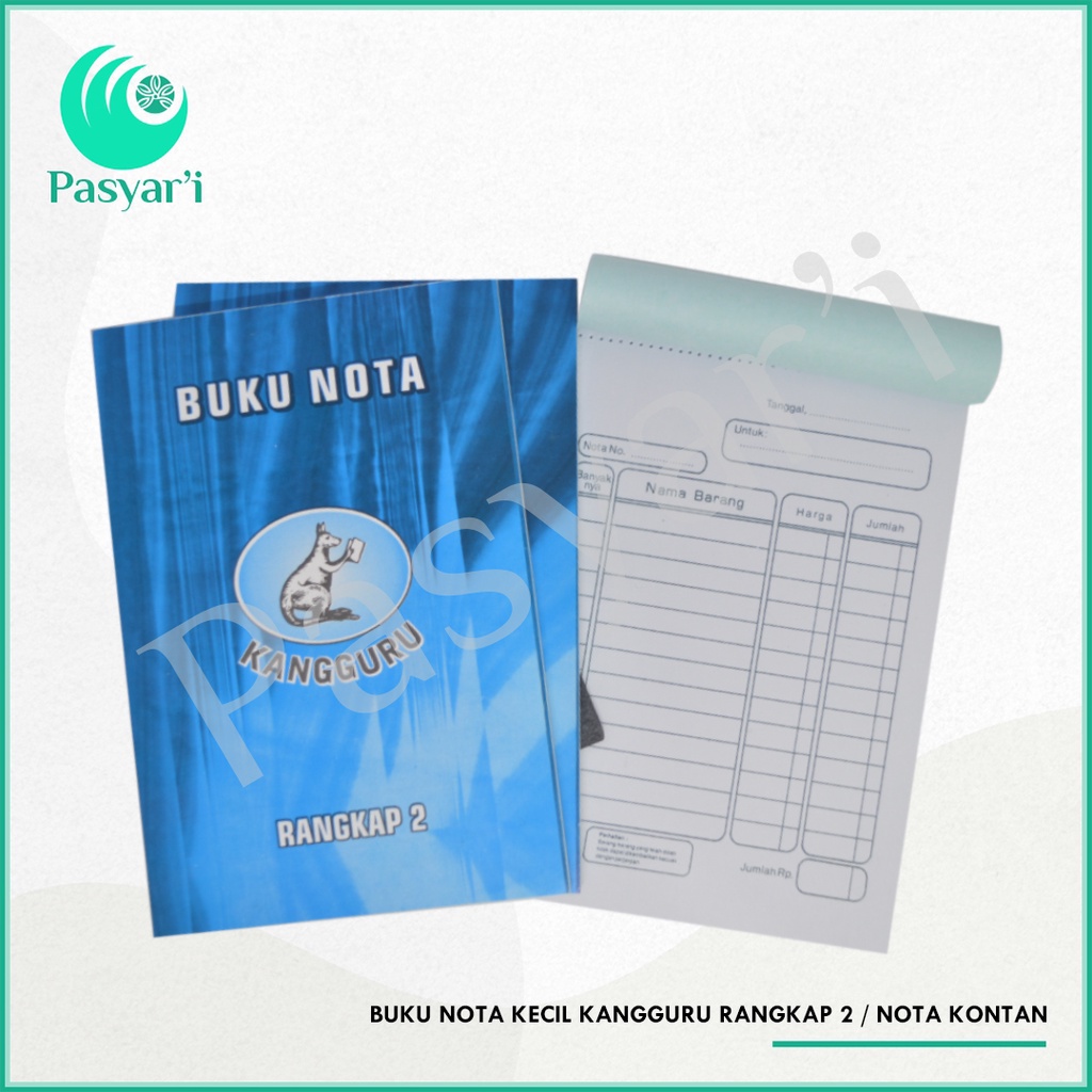 

Buku Nota Kecil Kangguru Rangkap 2 / Nota Kontan