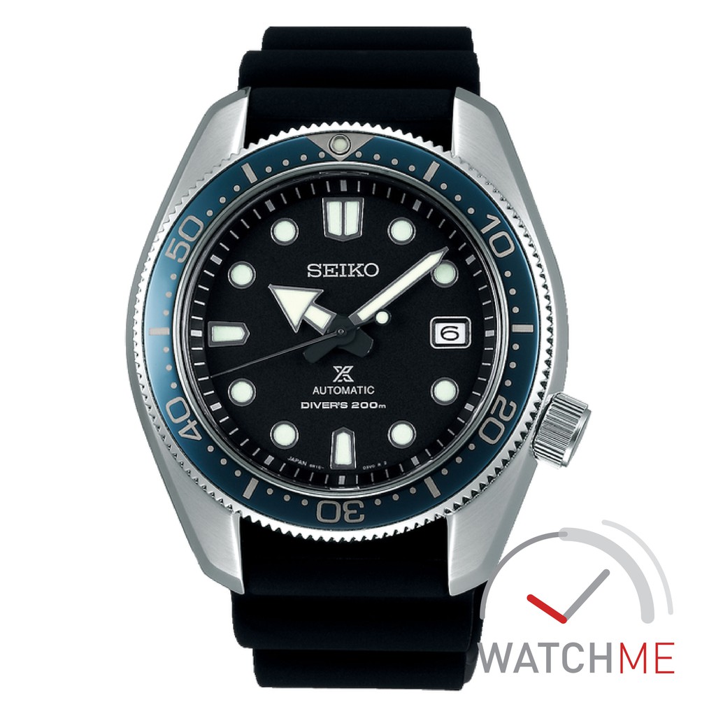 Jam Seiko Prospex SPB079J1 Automatic Baby MarineMaster 200m Blue Silicone Strap Original Bergaransi