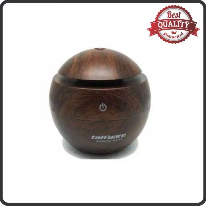 DIFFUSER HUMIDIFIER DESAIN KAYU BULAT + ESSENTIAL OIL 6 PCS-KAYU BULAT