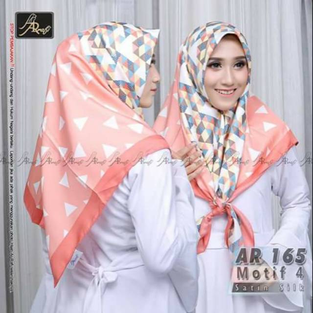 AR 165 motif4 satin silk