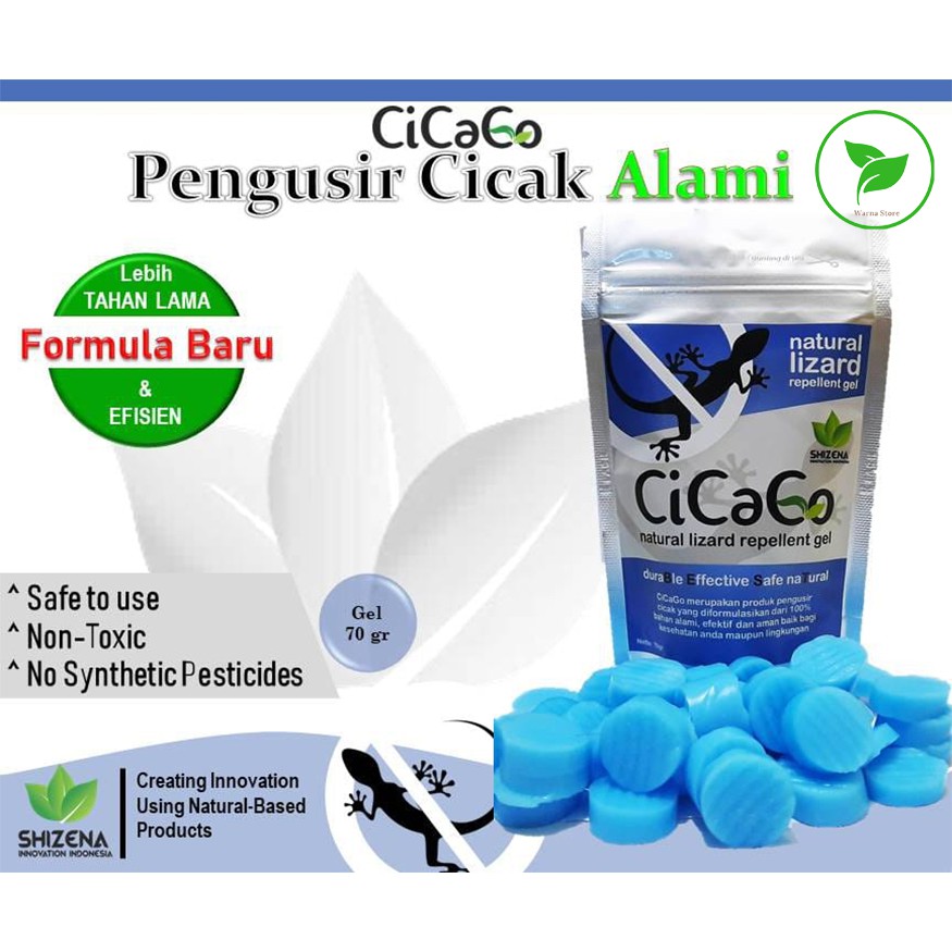 Cicago Gel - Gel Alat Pengusir Cicak Ampuh Alami 70 gr