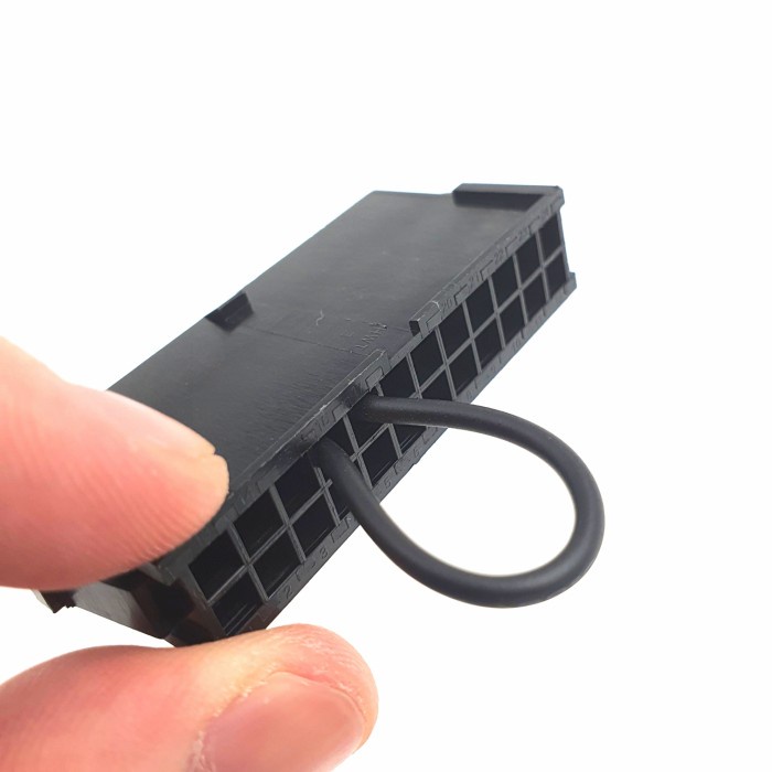 Jumper PSU 24 pin atx komputer pc mining power supply on off switch