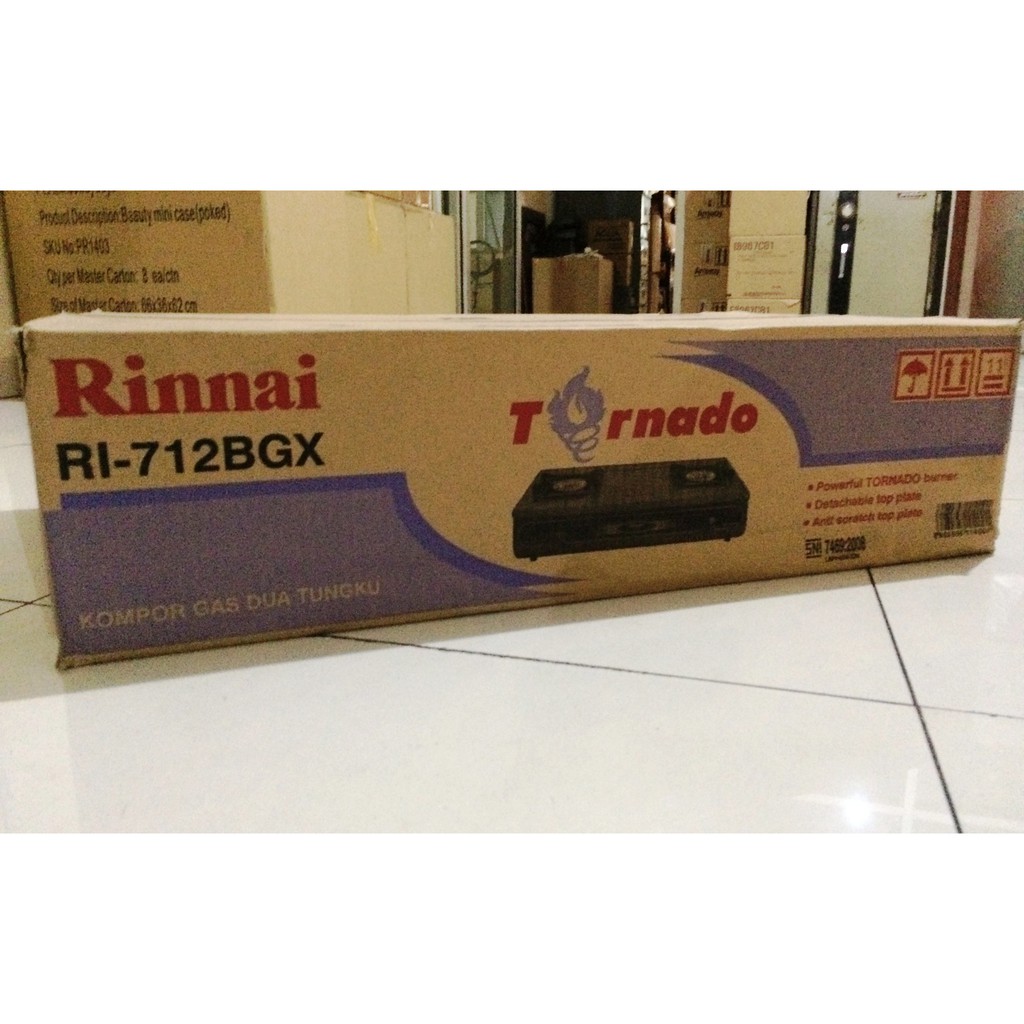 RINNAI Kompor Gas 2 Tungku RI-712 BGX