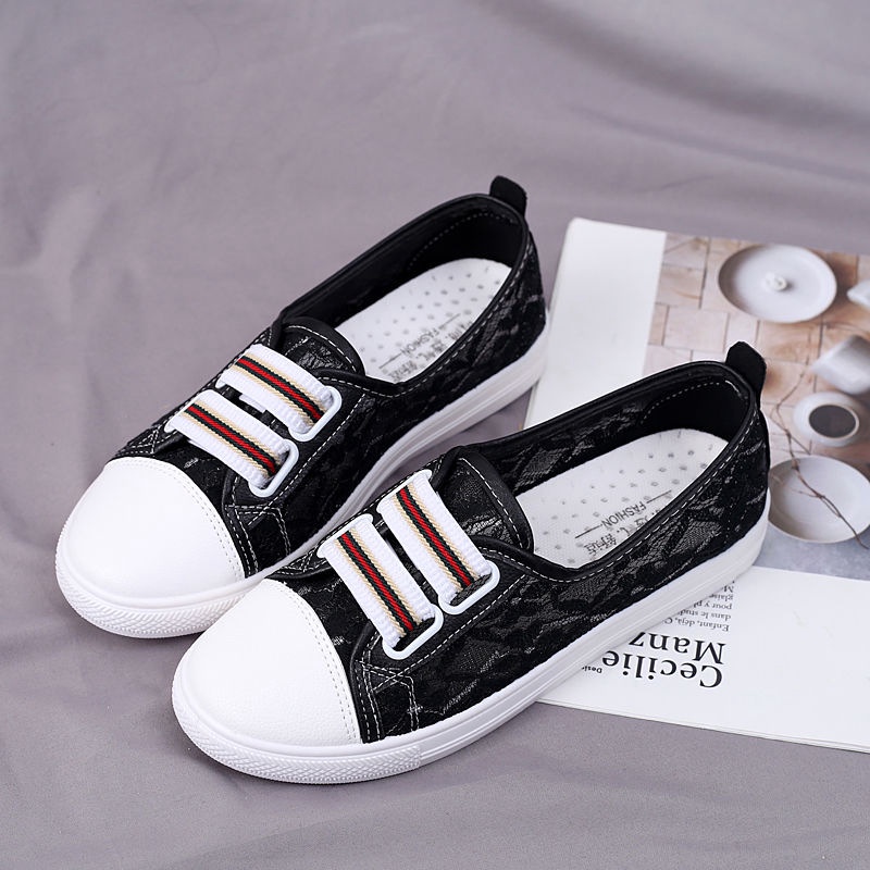 Free BOX Sepatu Flat Shoes Slip On Wanita Import model Sling Back terbaru kekinian termurah A88