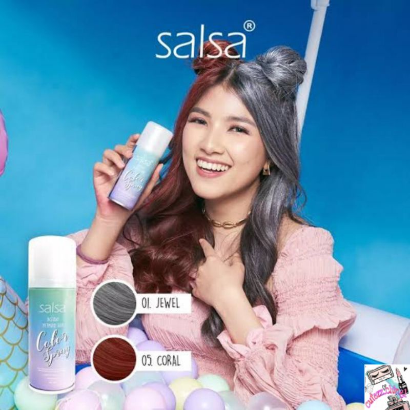 ☃️Cutezz_ching1☃️Salsa Instant Mermaid Hair Color Spray 80ml