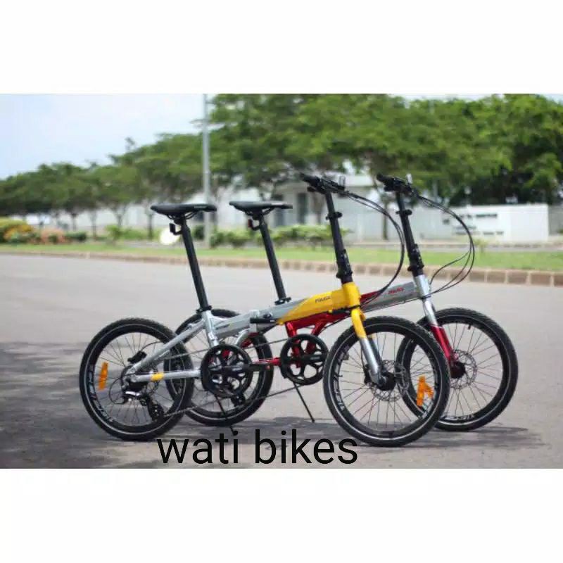Sepeda Lipat Element Police Texas 8+ Alloy Rem Hydraulic