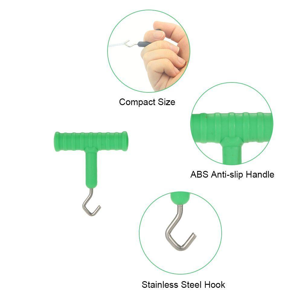 TOP 3pcs /set Penarik Simpul Pancing Terminal Bahan ABS Merk Berkualitas