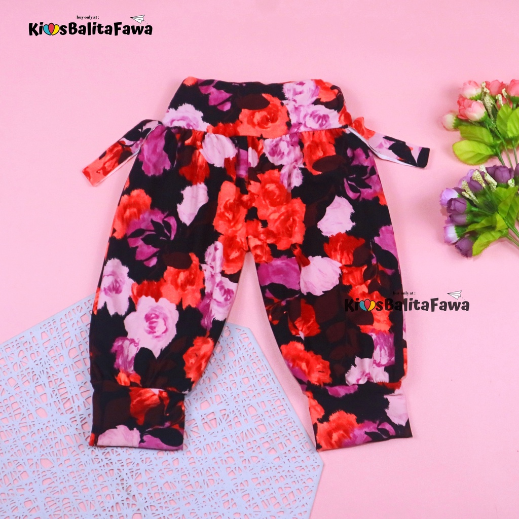 Aladin Carlissa Uk 0-18 Bulan / Celana Bayi Anak Cewek Murah Panjang Adem Motif Pants Lucu Grosir babycinnamon