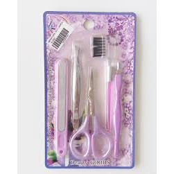 MANICURE PEDICURE SET 5 In 1 - Set Manicure Pedicure Beauty Tools 5in1 Liangli