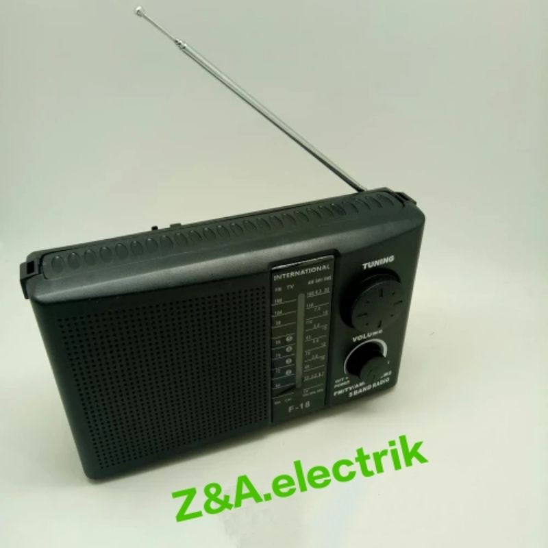 Radio Portable FM / AM MS-F18 TV/SW1/SW2 MITSUYAMA