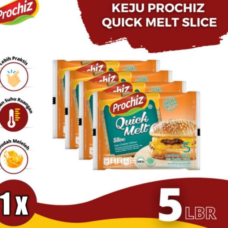 

Trxd2D7p--Keju PROCHIZ Quick Melt Slice Cheese Cheddar Olahan