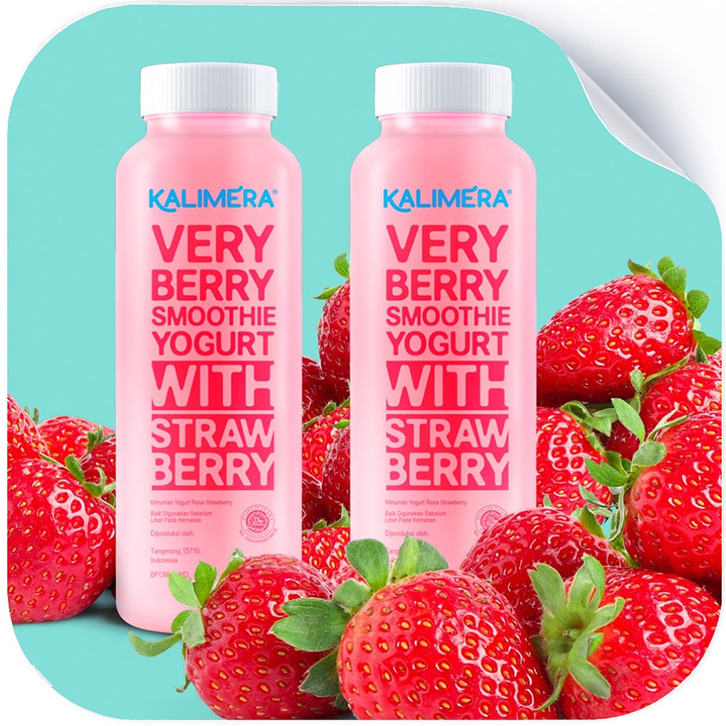 

Kalimera® Strawberry Smoothie Yogurt (2 x 250 ml)